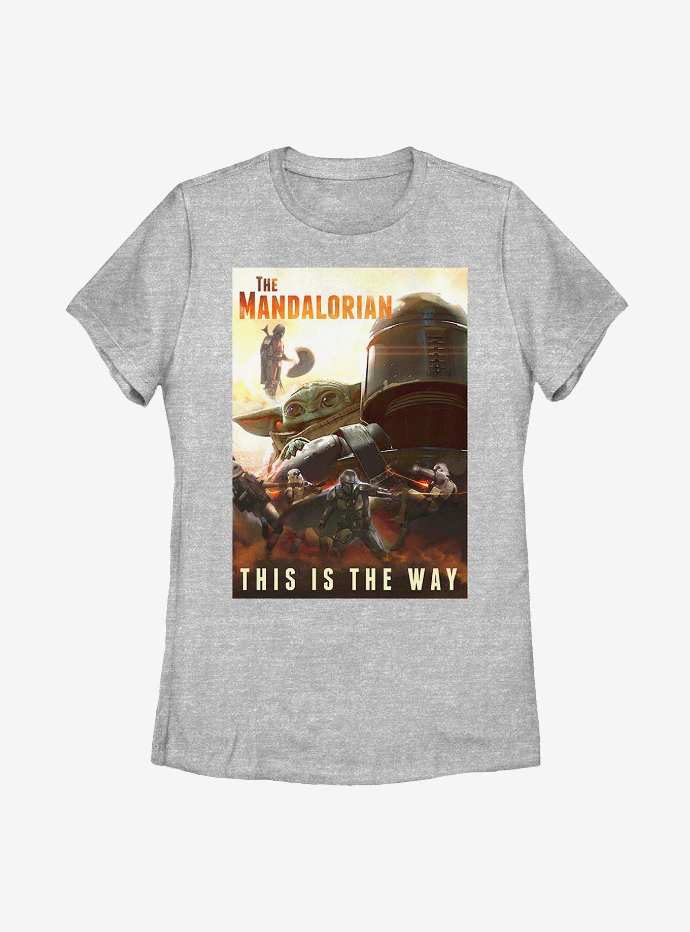 Sta Wars The Mandalorian The Way Poster Womens T-Shirt, , hi-res