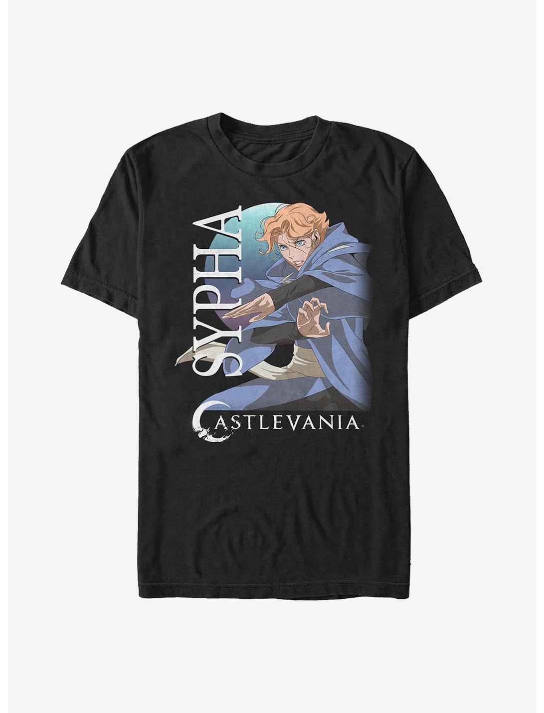 Castlevania Sypha Moon T-Shirt, BLACK, hi-res