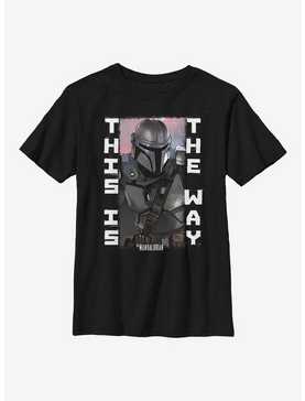Sta Wars The Mandalorian Blaster Battle Youth T-Shirt, , hi-res