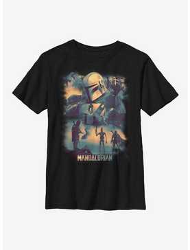 Sta Wars The Mandalorian Mando Memory Youth T-Shirt, , hi-res