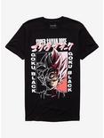 Dragon Ball Super Super Saiyan Rose Goku Black T-Shirt, BLACK, hi-res