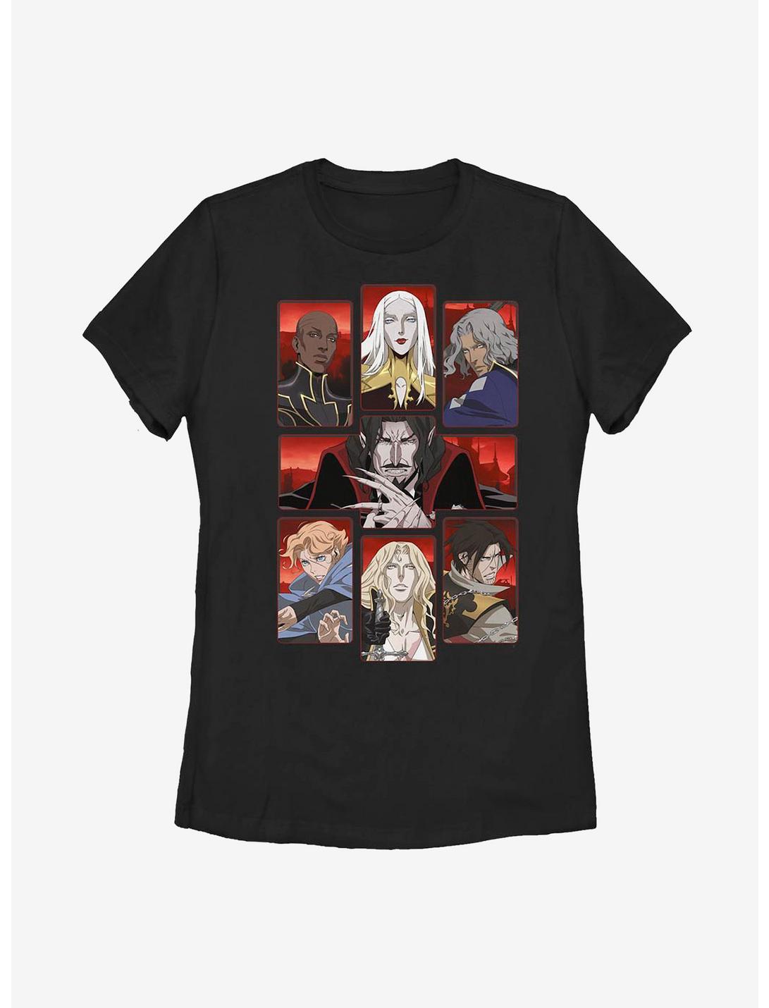 Castlevania Crew Womens T-Shirt, BLACK, hi-res