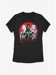 Castlevania Crew Min Womens T-Shirt, BLACK, hi-res