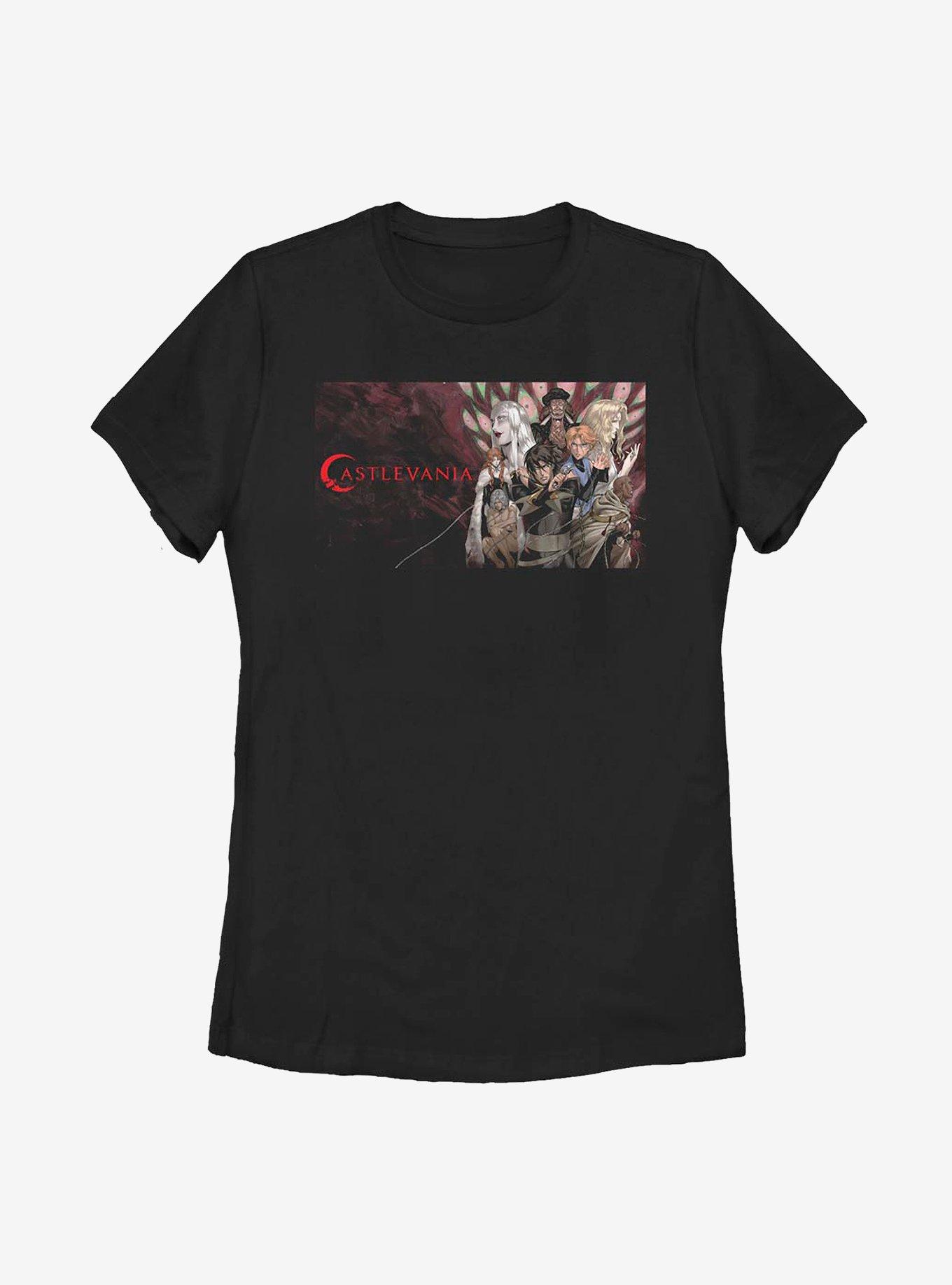 Castlevania Horizontal Poster Womens T-Shirt, , hi-res