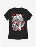 Castlevania Japanese Text Womens T-Shirt, BLACK, hi-res