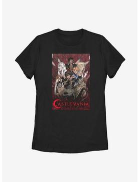 Castlevania Vertical Poster Womens T-Shirt, , hi-res