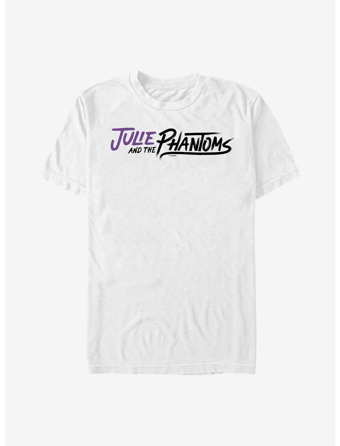 Julie And The Phantoms Horizontal Logo T-Shirt, WHITE, hi-res