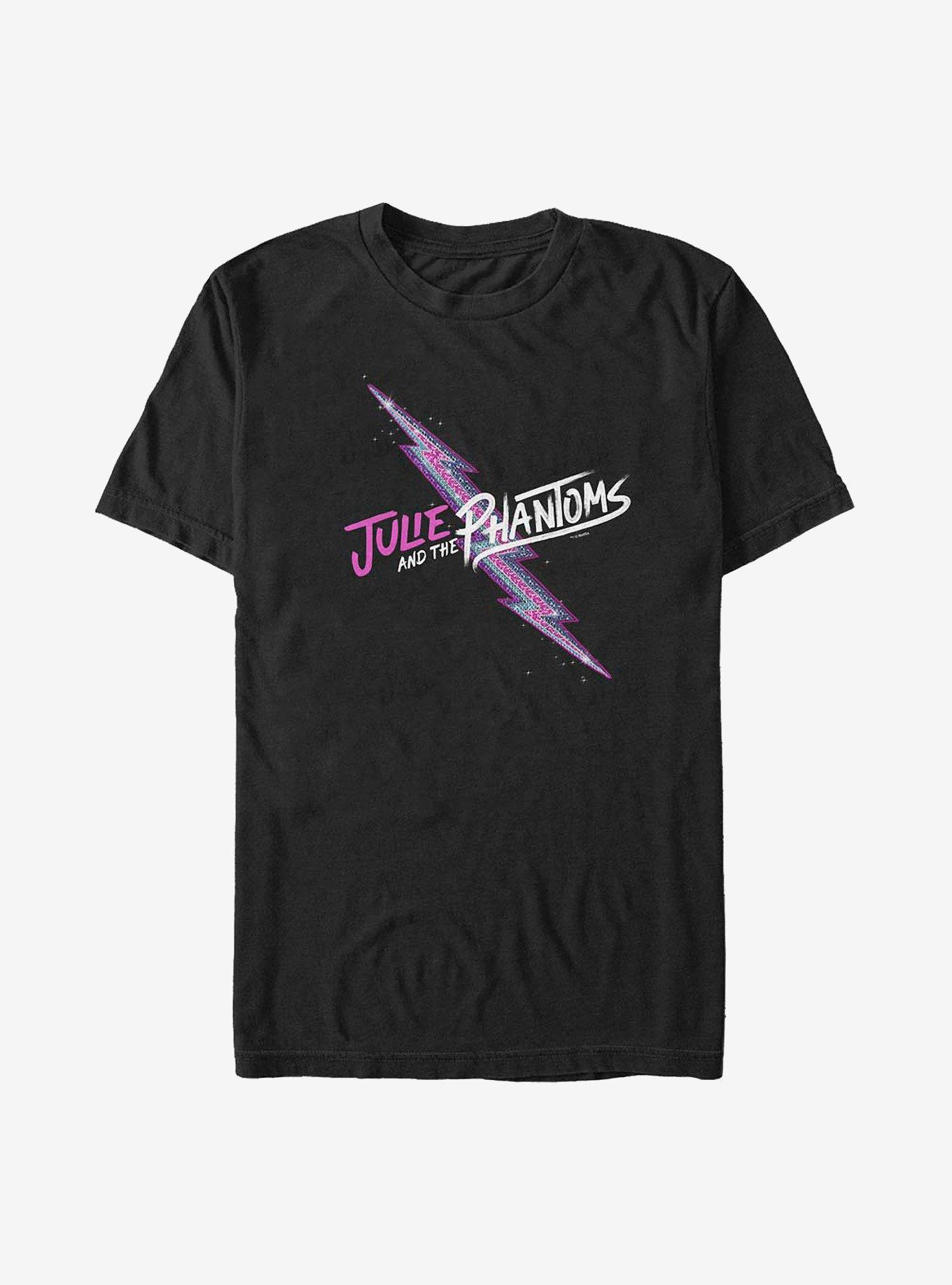 Julie And The Phantoms Lightning Bolt T-Shirt, BLACK, hi-res