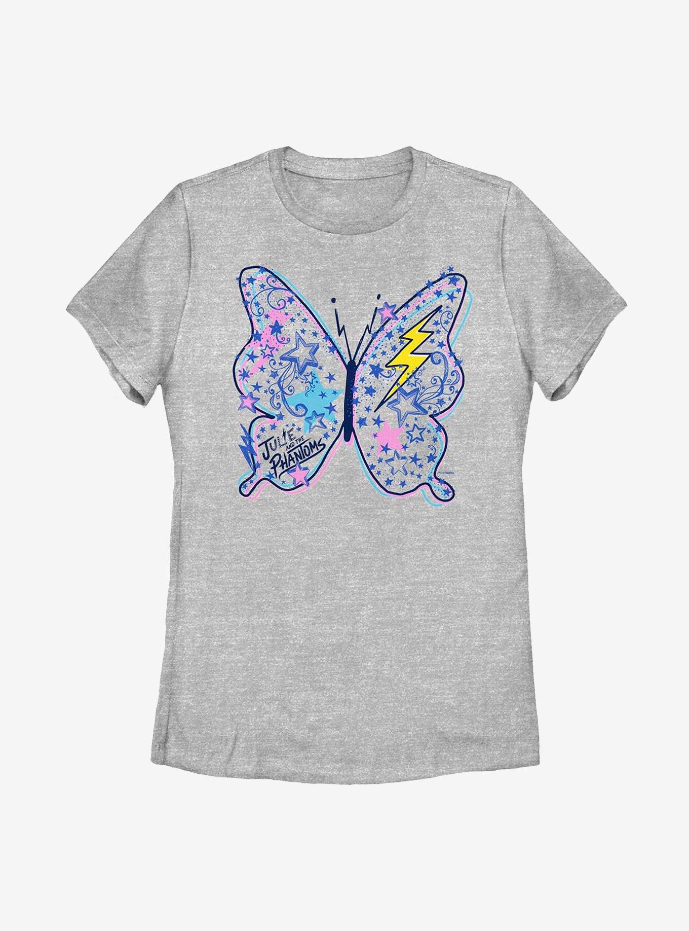 Julie And The Phantoms Butterfly Doodles Womens T-Shirt, , hi-res