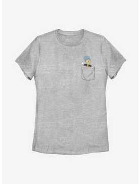 Disney Pinocchio Jiminy Faux Pocket Womens T-Shirt, , hi-res