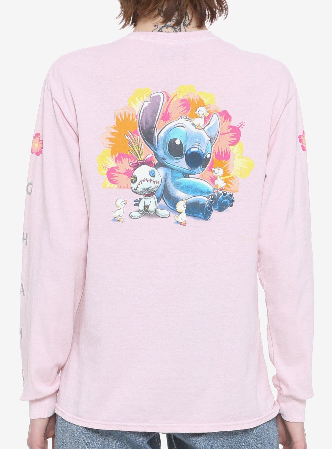 Disney Lilo & Stitch Ducklings Girls Long-Sleeve T-Shirt, MULTI, hi-res