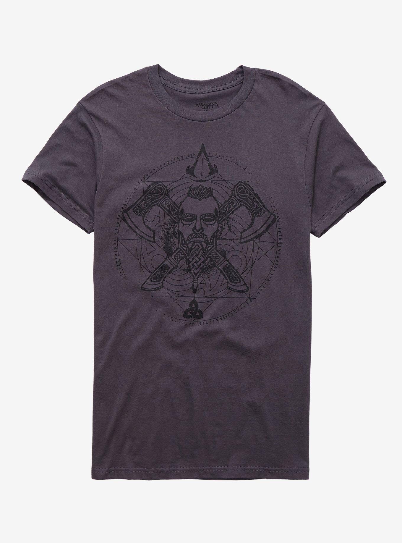 Assassin's Creed Valhalla Leader T-Shirt, CHARCOAL, hi-res