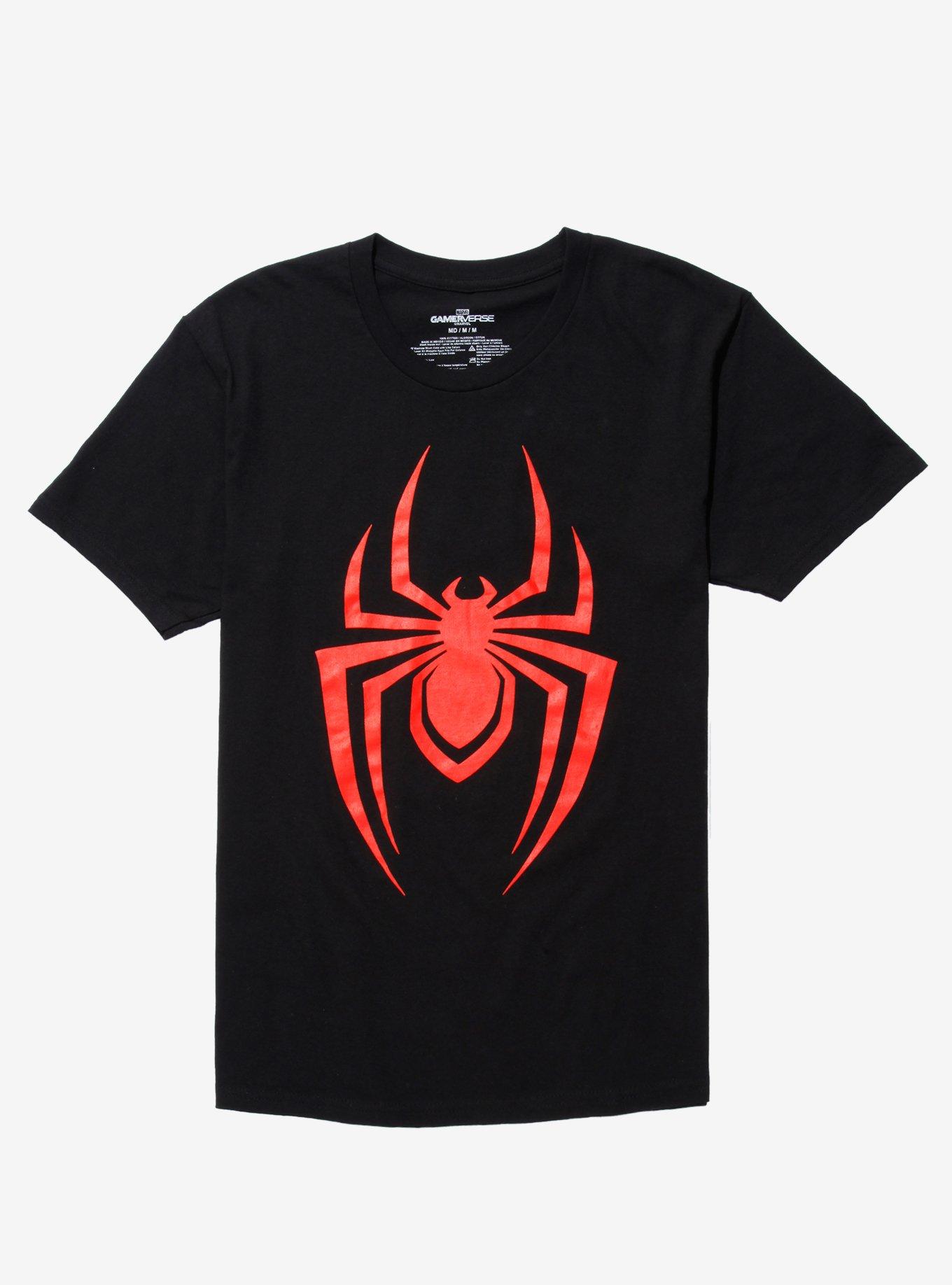 Marvel Gamerverse Spider-Man Miles Morales Logo T-Shirt | Hot Topic