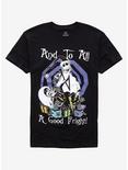 The Nightmare Before Christmas And To All A Good Fright T-Shirt, BLACK, hi-res