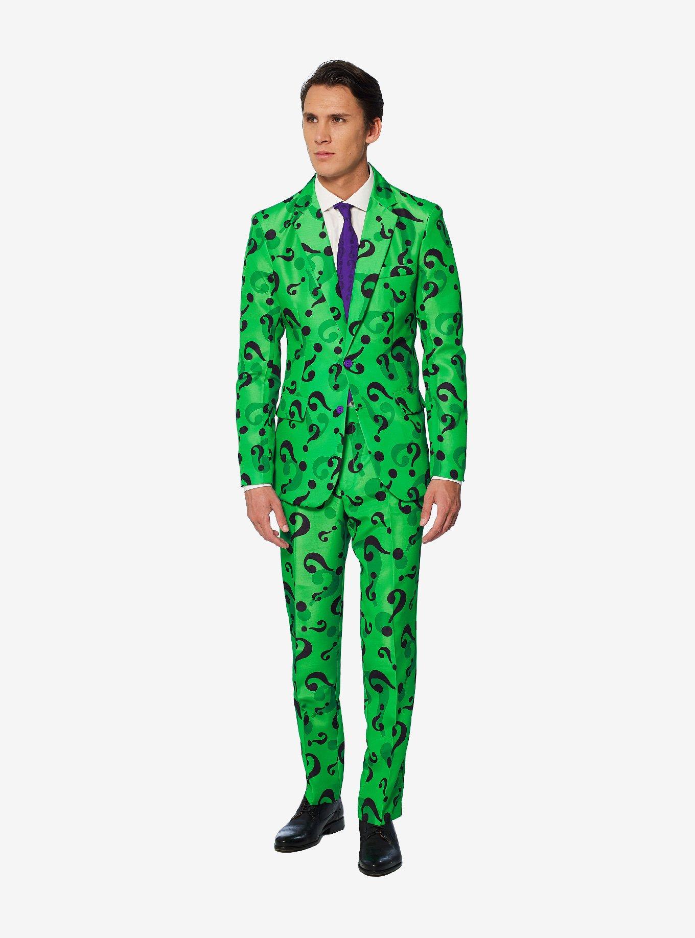 DC Comics Batman The Riddler Men's Halloween Suit