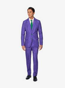 DC Comics The Joker Men's Halloween Suit, , hi-res