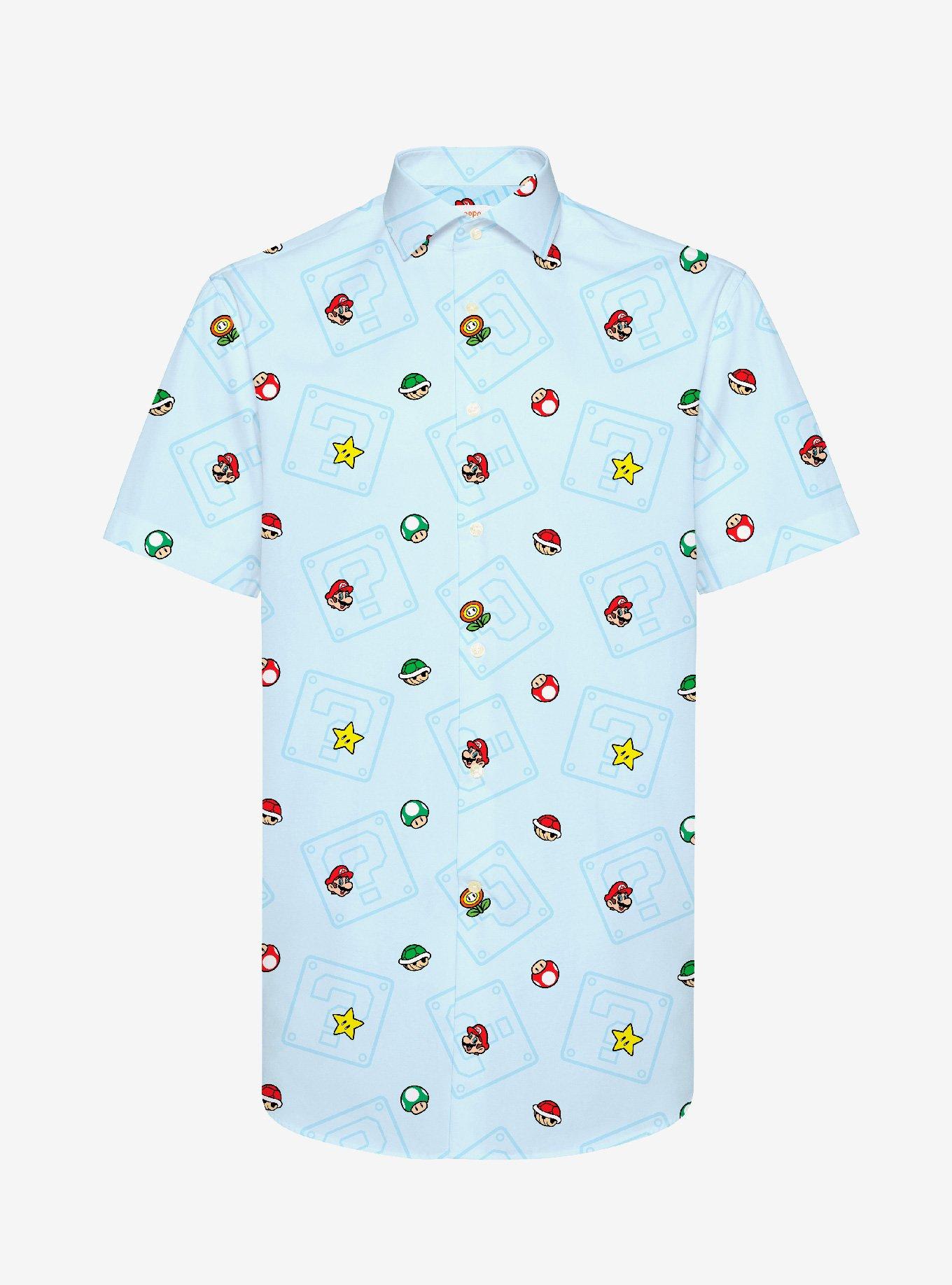 Super Mario Bros. Icons Summer Shirt, , hi-res