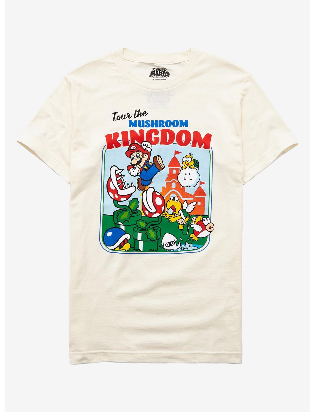 Super Mario Bros. Tour The Mushroom Kingdom T-Shirt, MULTI, hi-res
