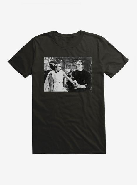 Universal Monsters Bride Of Frankenstein Couple T-Shirt | Hot Topic