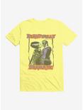 Universal Monsters Bride Of Frankenstein Beautifully Dramatic T-Shirt, SPRING YELLOW, hi-res