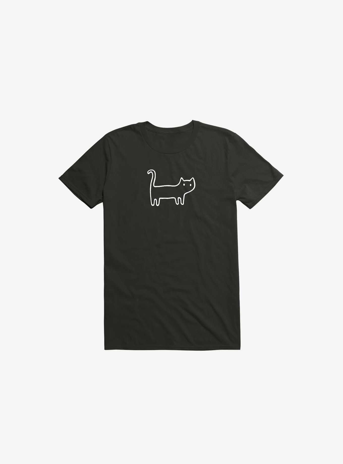 Minimal Cat T-Shirt, , hi-res