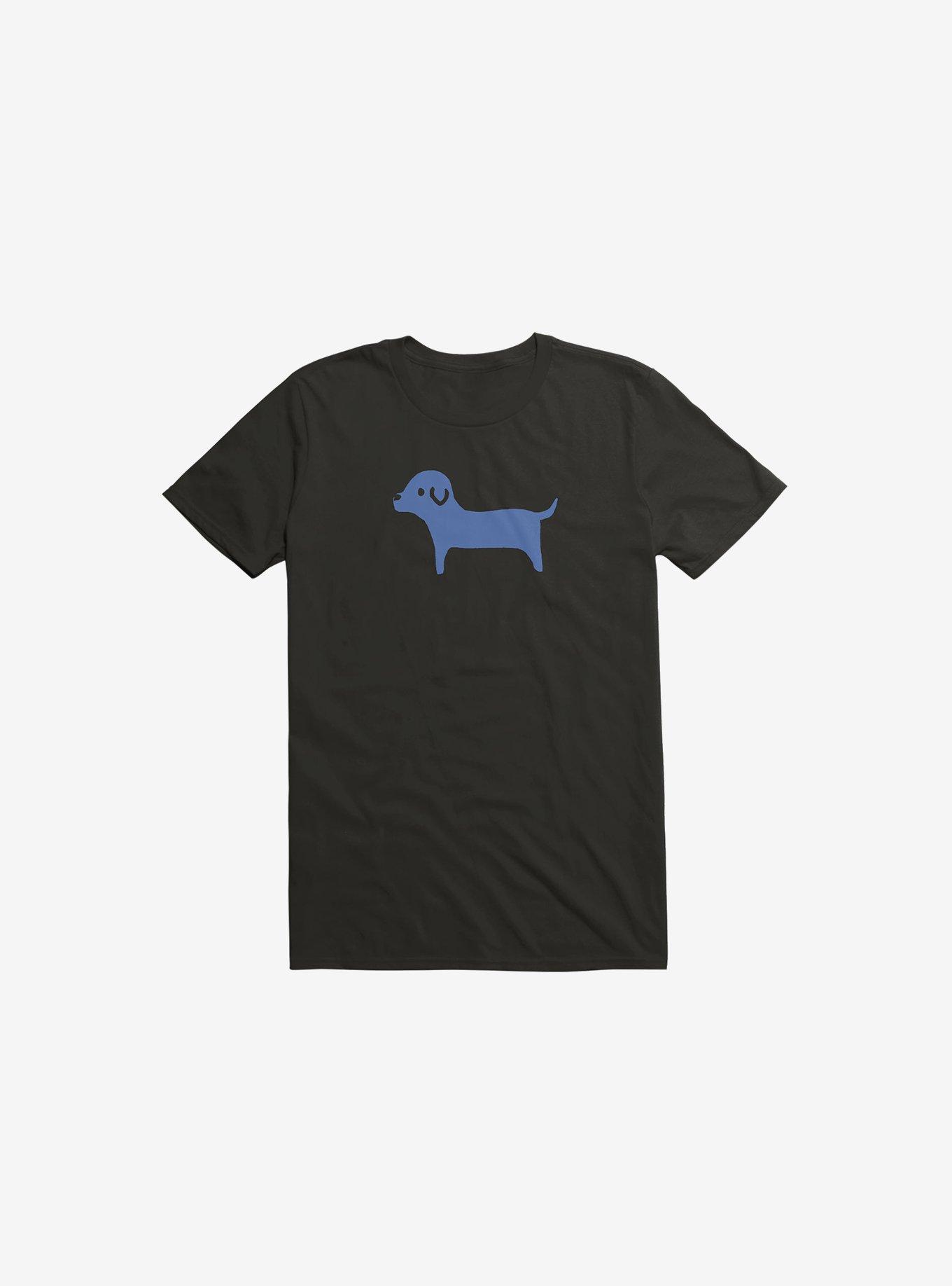 Minimal Dog T-Shirt, BLACK, hi-res