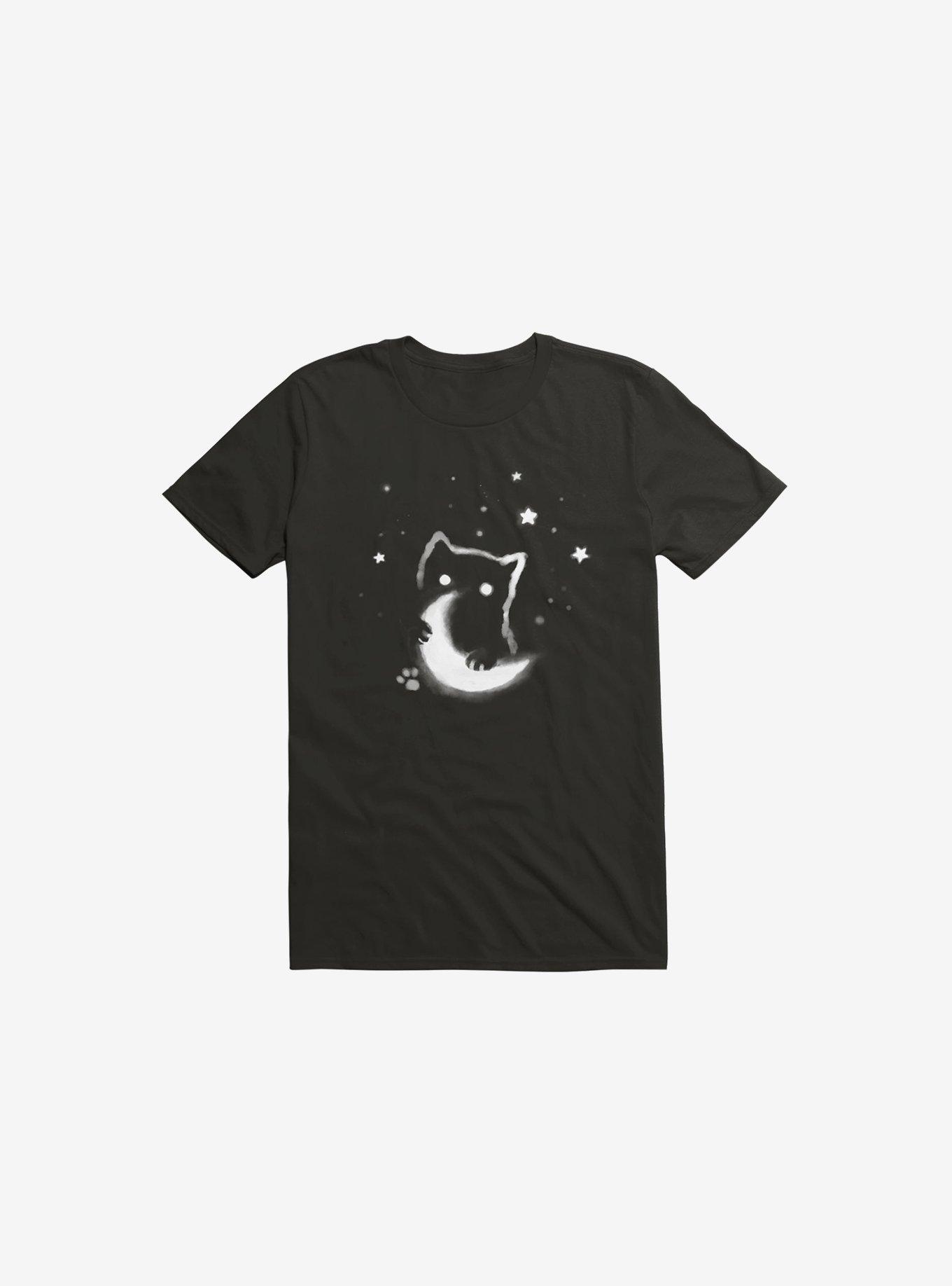 Moon Cat T-Shirt - BLACK | Hot Topic