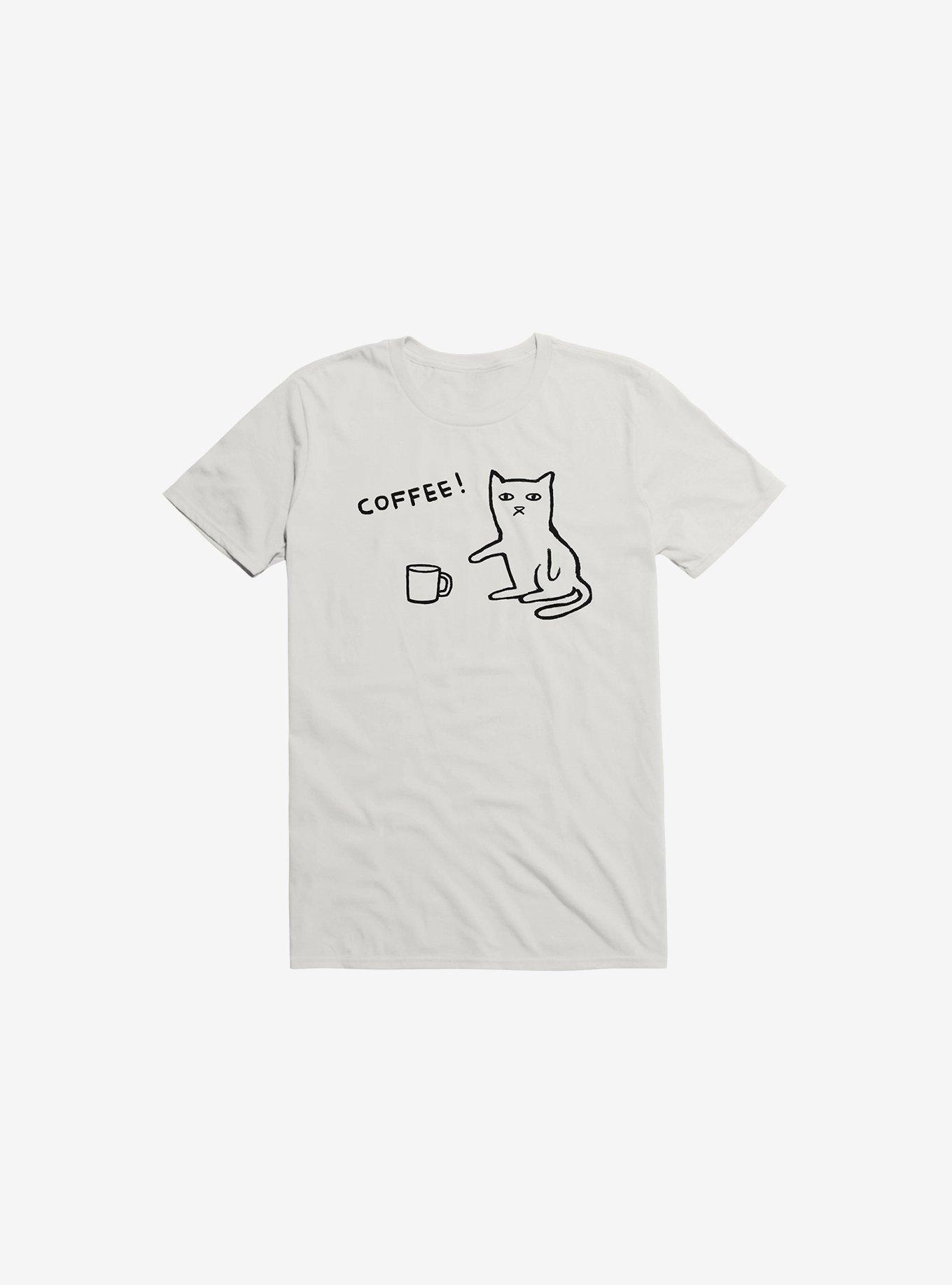 More Coffee! T-Shirt, WHITE, hi-res