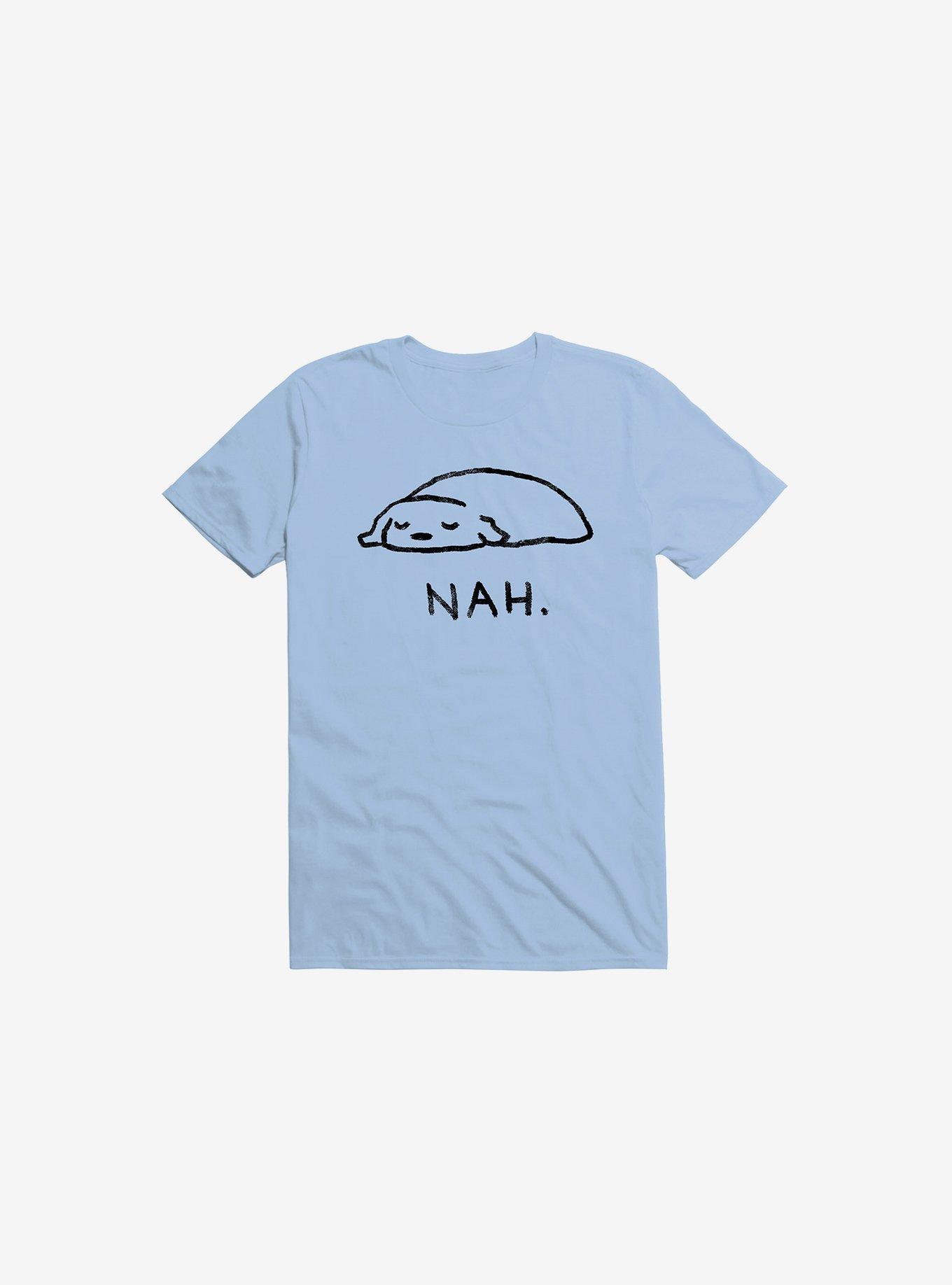 Nah. T-Shirt, LIGHT BLUE, hi-res