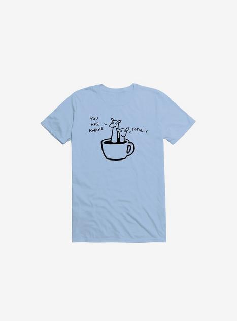 Listen To Llamas T-Shirt - BLUE | Hot Topic