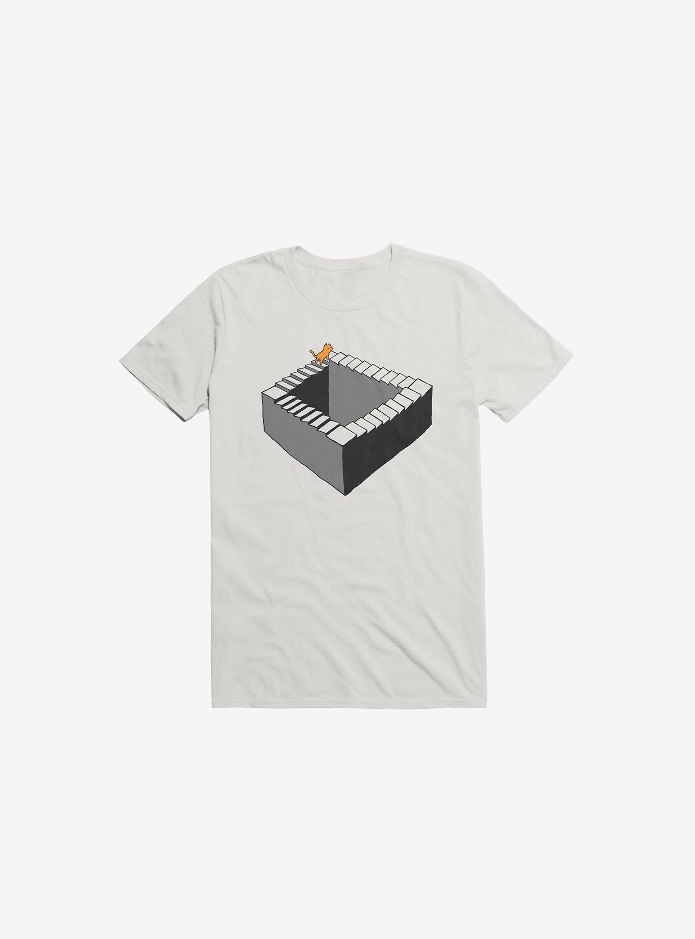 Longest Climb Upstairs T-Shirt, WHITE, hi-res
