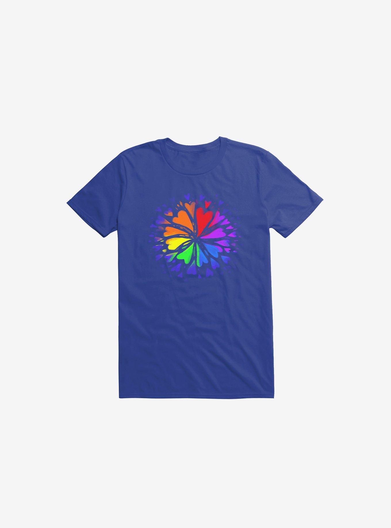 Rainbow Flower T-Shirt, , hi-res