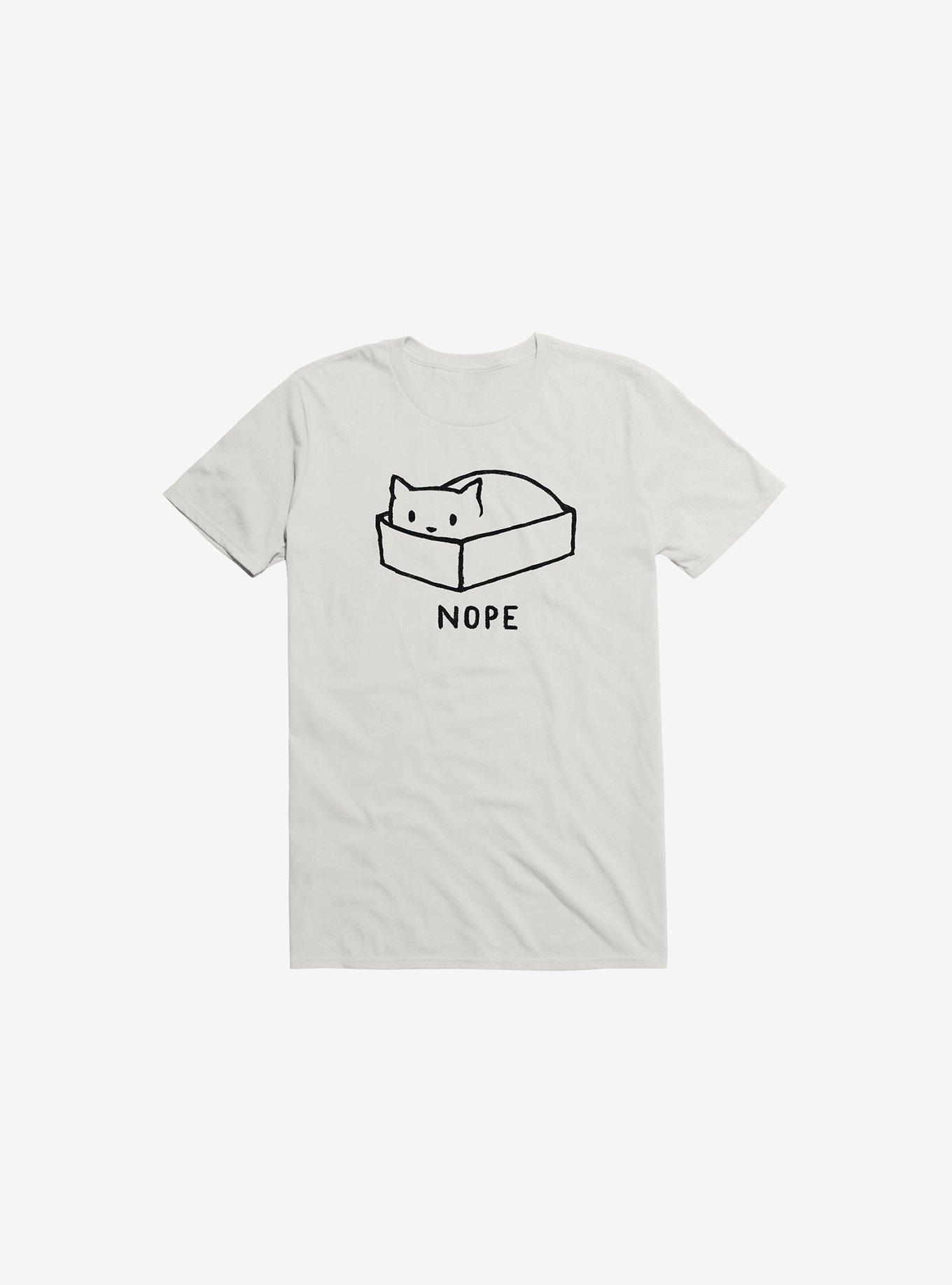 Nope T-Shirt, WHITE, hi-res