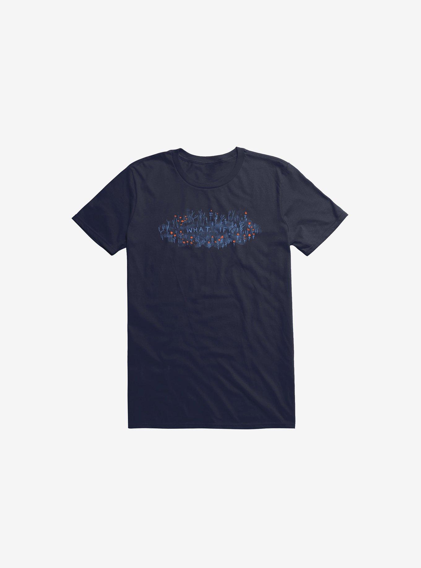 What If? T-Shirt, NAVY, hi-res