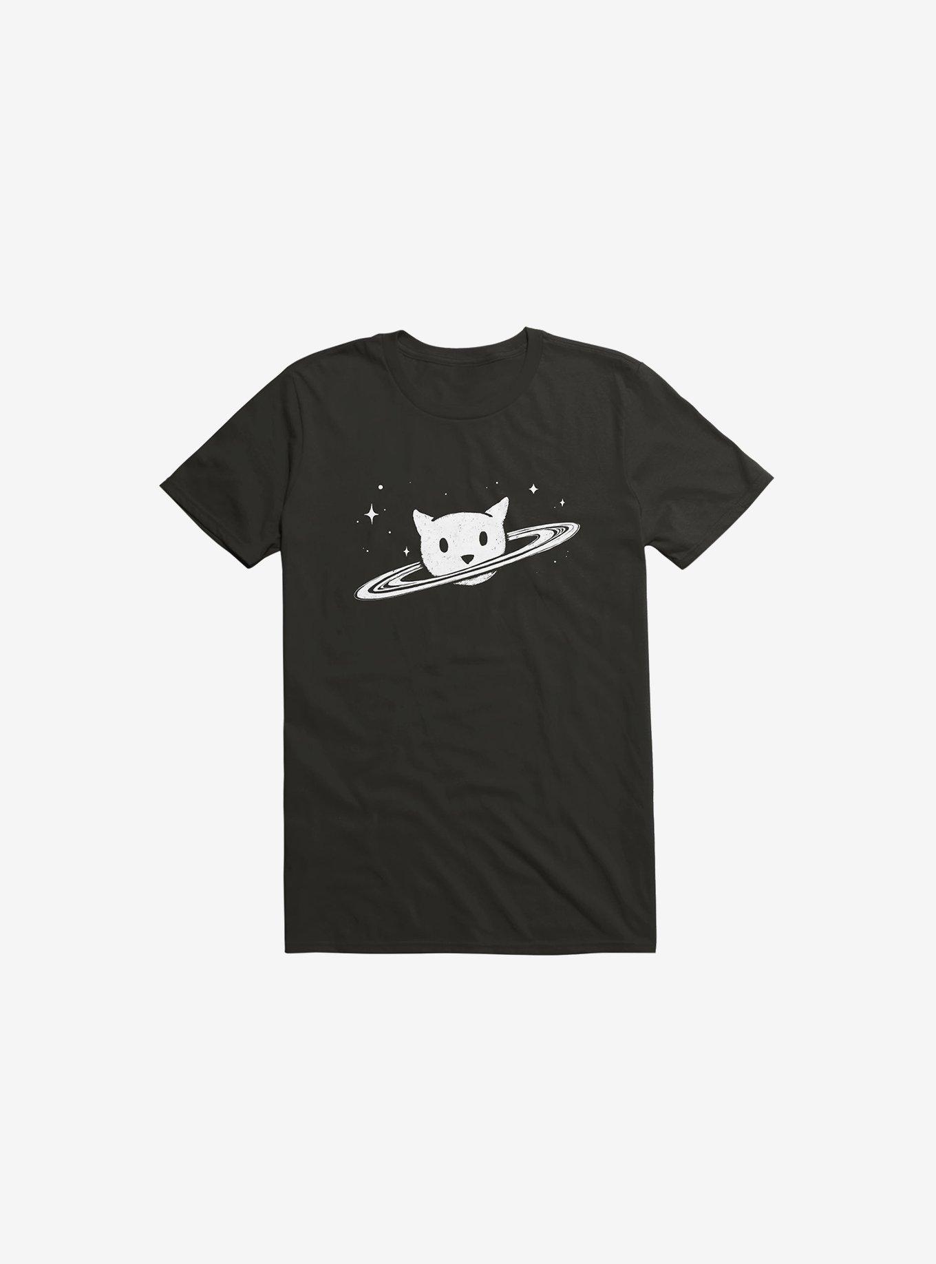 Saturn The Cat T-Shirt, NAVY, hi-res