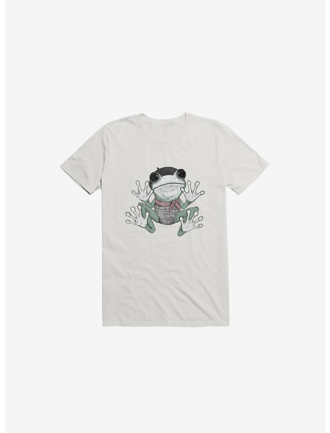 Silent Frog T-Shirt, ASPHALT, hi-res