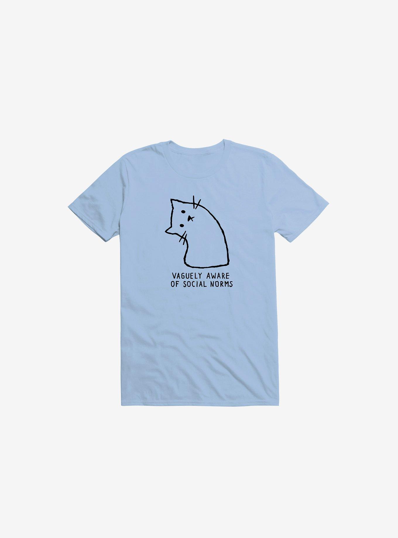 Vaguely Aware Of Social Norms T-Shirt, , hi-res