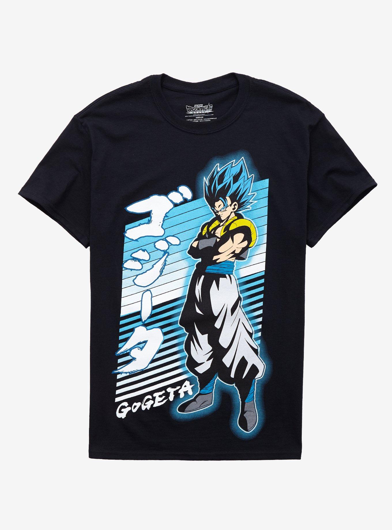 Dragon Ball Super: Broly Blue & White Gogeta T-Shirt | Hot Topic