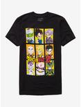 Dragon Ball Z Chibi Panels T-Shirt, BLACK, hi-res