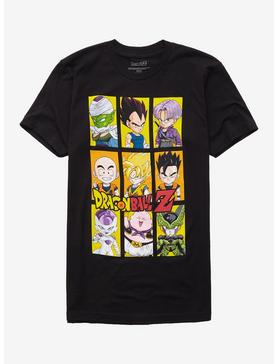 Dragon Ball Z Chibi Panels T-Shirt, , hi-res
