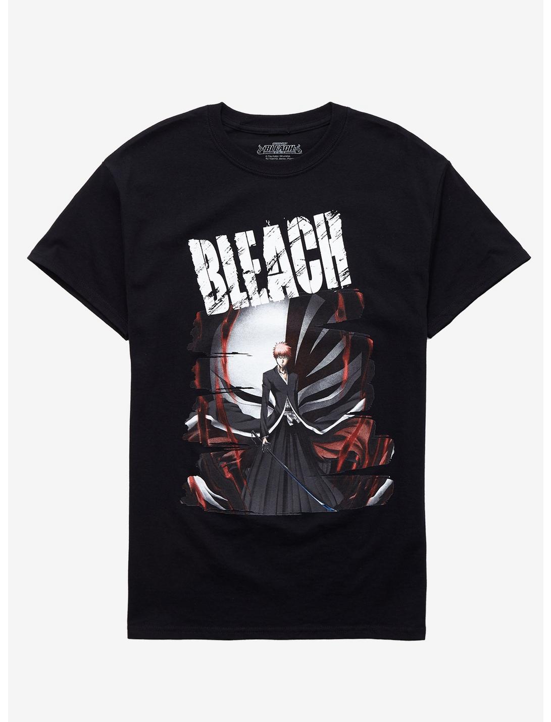 Bleach Ichigo & Hollow Mask T-Shirt, BLACK, hi-res