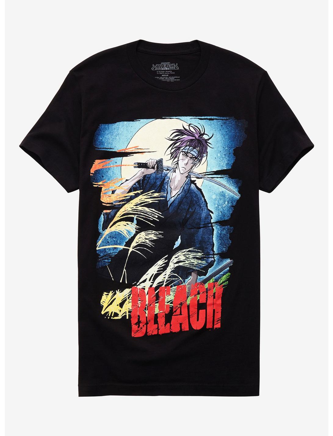 Bleach Renji Sky T-Shirt, BLACK, hi-res