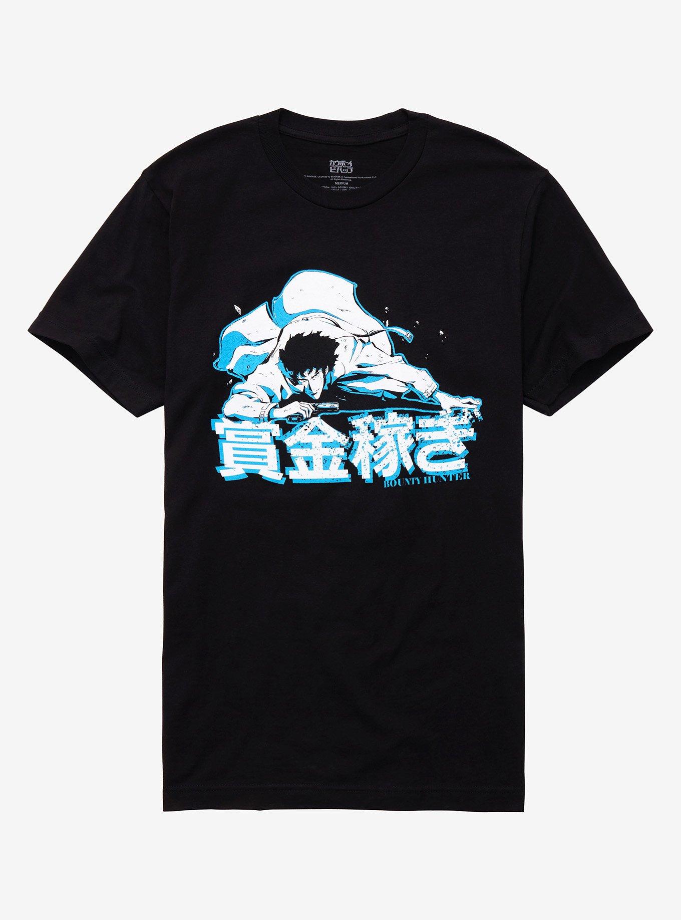 Cowboy Bebop Spike Crawling T-Shirt, BLACK, hi-res