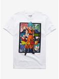 Dragon Ball Super Six Panel T-Shirt, WHITE, hi-res