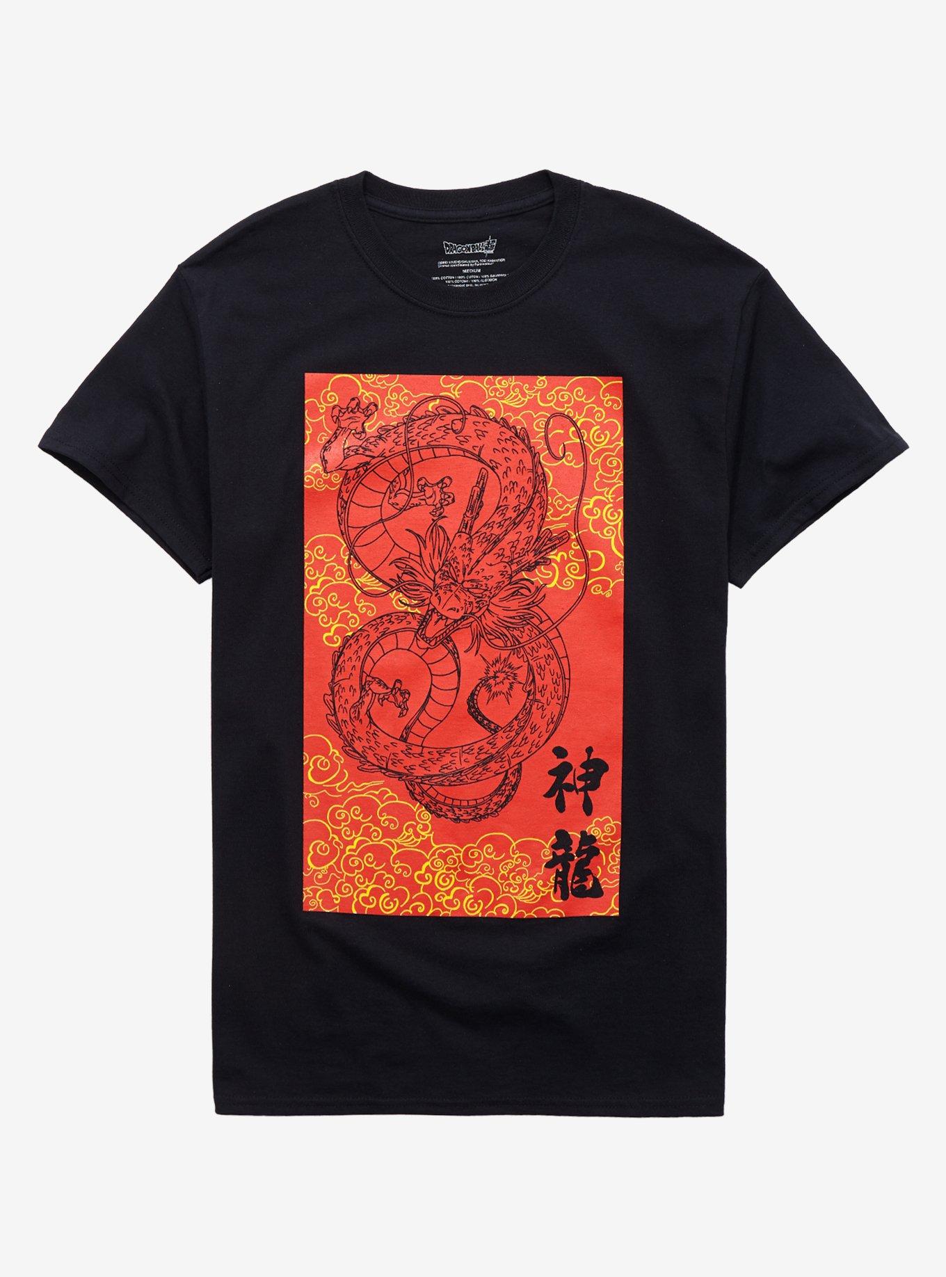 Dragon Ball Super Red Shenron T-Shirt, BLACK, hi-res