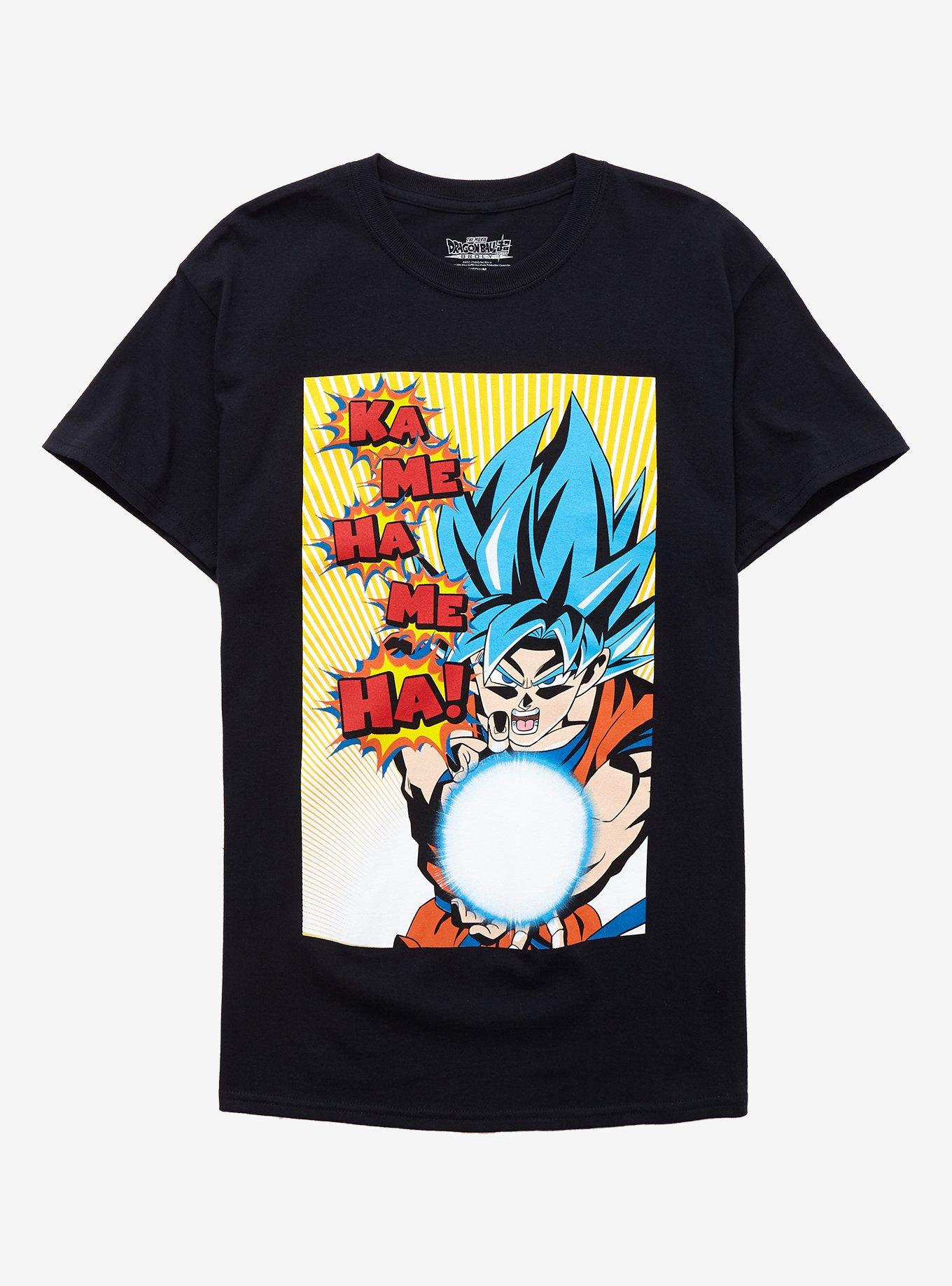 Dragon Ball Super Kamehameha Comic T-Shirt, BLACK, hi-res
