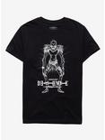 Death Note Ryuk Line Art T-Shirt, BLACK, hi-res
