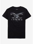 Death Note Spell T-Shirt, BLACK, hi-res
