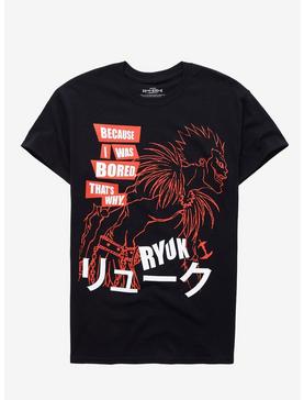 Death Note Because I Was Bored T-Shirt, , hi-res