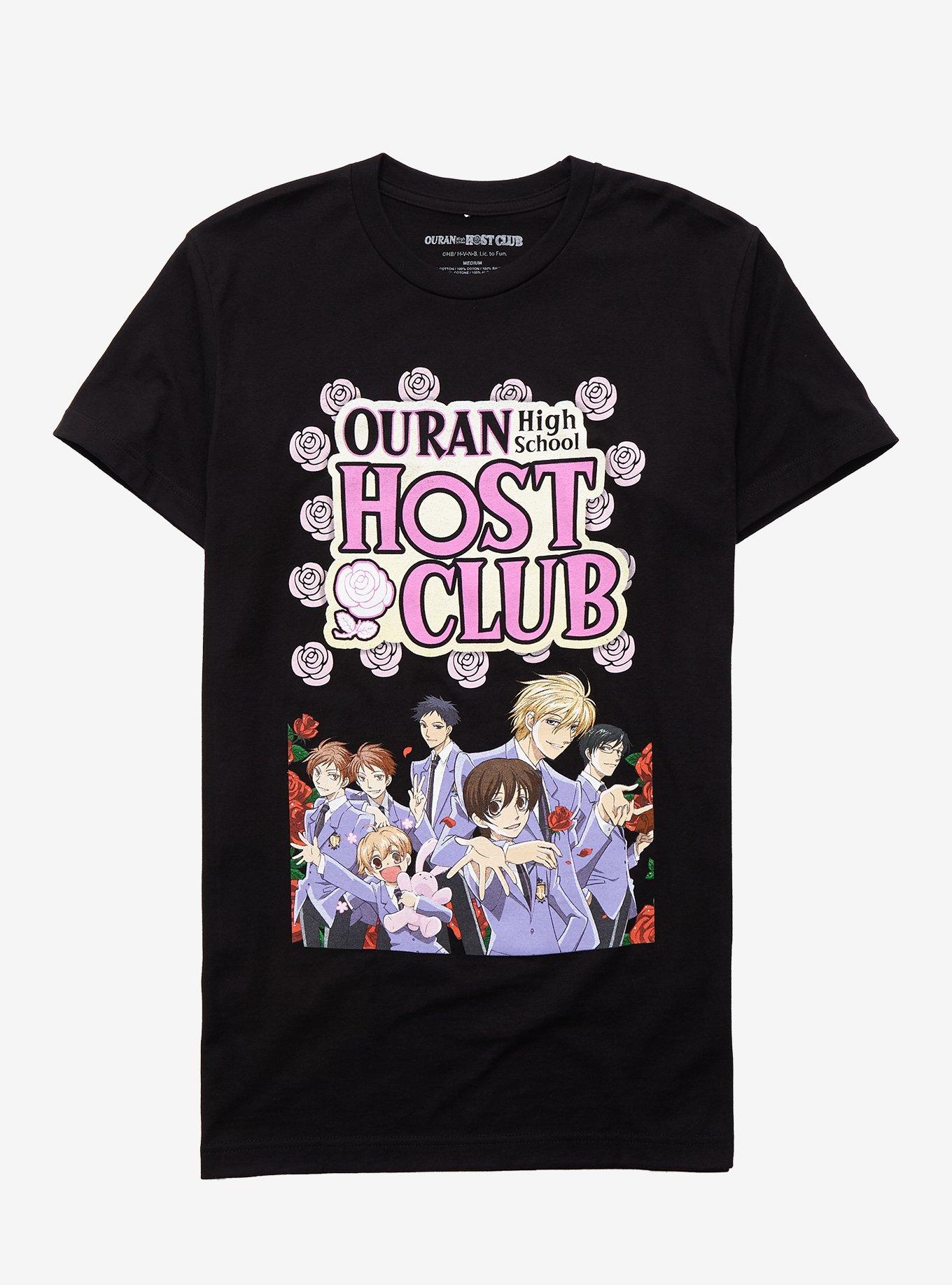 Ouran High School Host Club Title T-Shirt, BLACK, hi-res